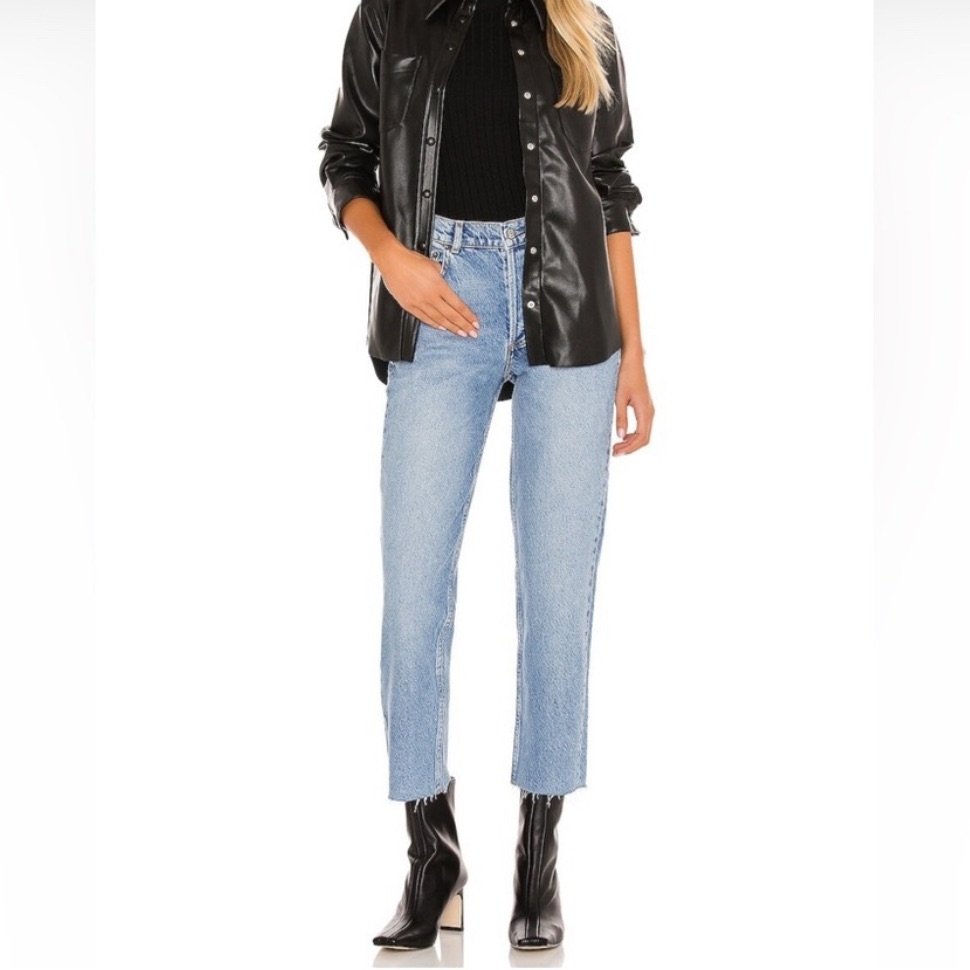 Nwt Boyish The Tommy Stretch Fit High Rise Straight Leg Jeans